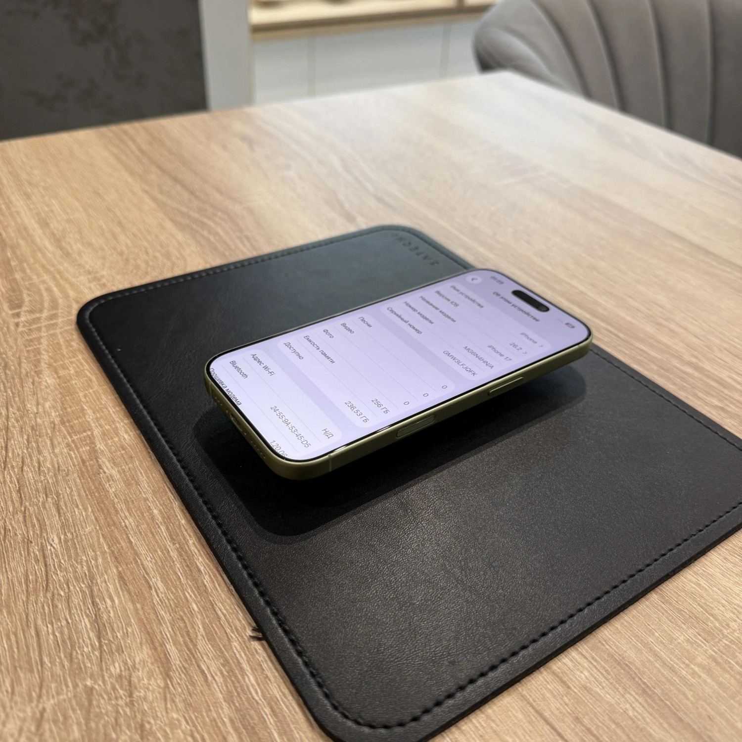 Apple iPhone 17 256 ГБ (eSIM + nano SIM) Зеленый — фото 5