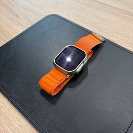 Apple Watch Ultra 1 GPS + Cellular, 49 мм, корпус из натурального титана, ремешок Alpine оранжевого цвета