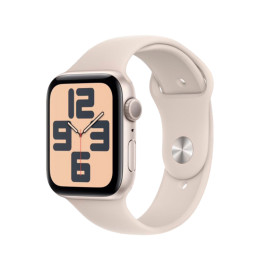 Apple Watch SE 2 40mm, из алюминия «сияющая звезда», бежевый спортивный ремешок