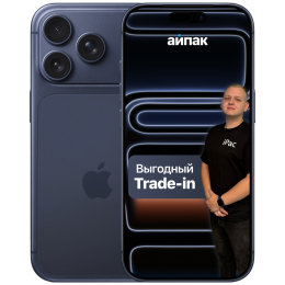 Apple iPhone 17 Pro 256 ГБ (eSIM) «Темно-синий»
