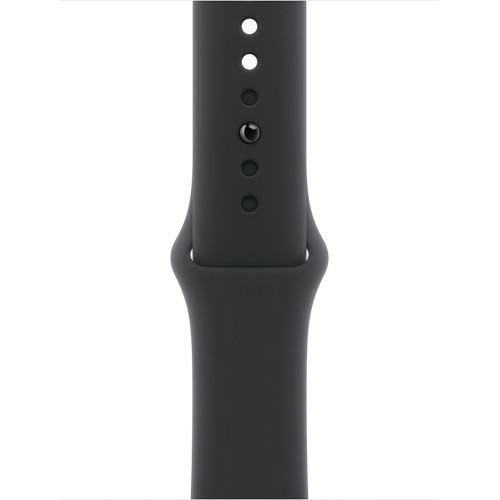 Apple Watch Series 11, 42 мм, алюминий цвета «серый космос», спортивный ремешок чёрного цвета S/M — фото 3